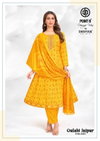 Gulabi Jaipur Vol 5 By Deeptex Cotton Printed Anarkali Kurtis Set Wholesale Online
